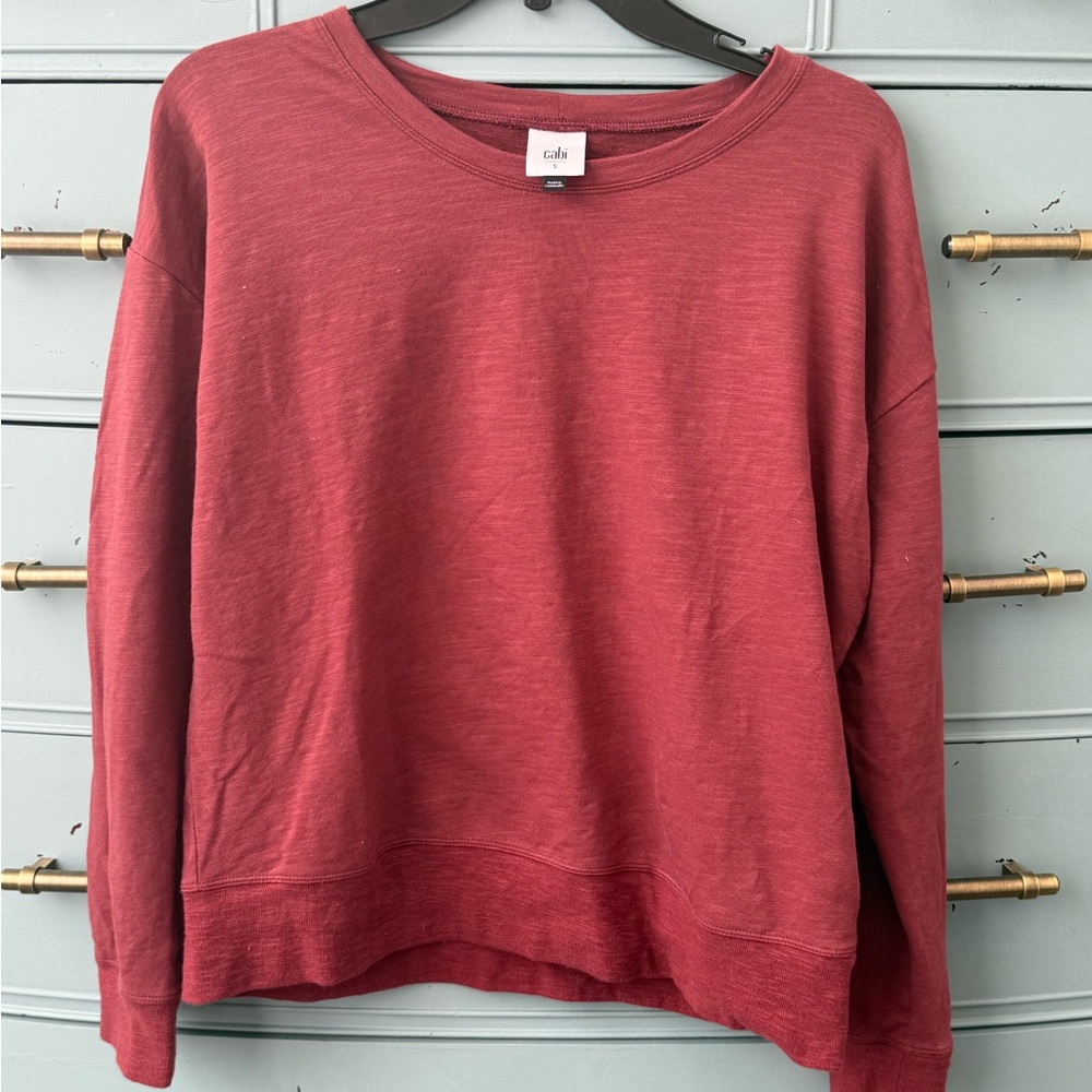 Cabi Lightweight Crew Neck Sweatshirt. Sz S.